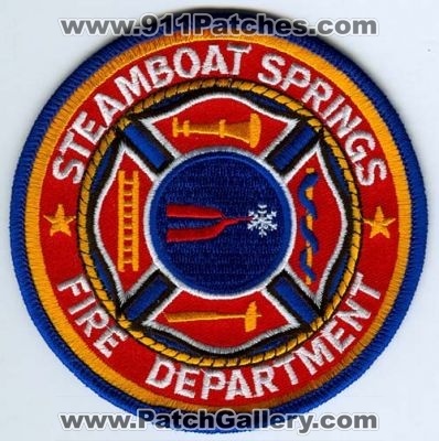 Steamboat Springs Fire Department Patch (Colorado)
[b]Scan From: Our Collection[/b]
