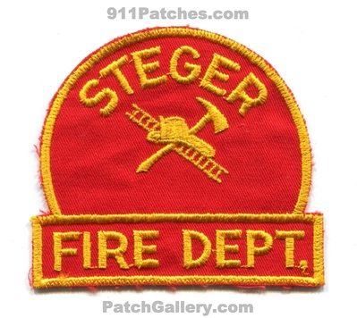 Steger Fire Department Patch (Illinois)
Scan By: PatchGallery.com
Keywords: dept.