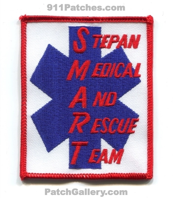 Stepan Company Medical and Rescue Team SMART Patch (Illinois)
Scan By: PatchGallery.com
Keywords: ems