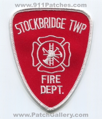 Stockbridge Township Fire Department Patch (Michigan)
Scan By: PatchGallery.com
Keywords: twp. dept.