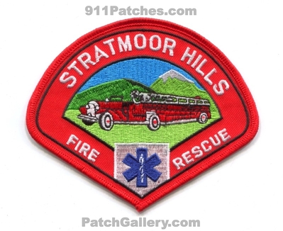 Stratmoor Hills Fire Rescue Department Patch (Colorado)
[b]Scan From: Our Collection[/b]

