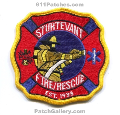 Sturtevant Fire Rescue Department Patch (Wisconsin)
Scan By: PatchGallery.com
Keywords: dept. est. 1933