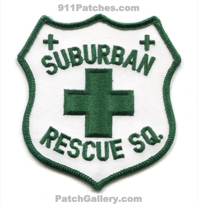 Suburban Rescue Squad Ambulance EMS Patch (Pennsylvania) (Confirmed)
Scan By: PatchGallery.com
Keywords: emt paramedic