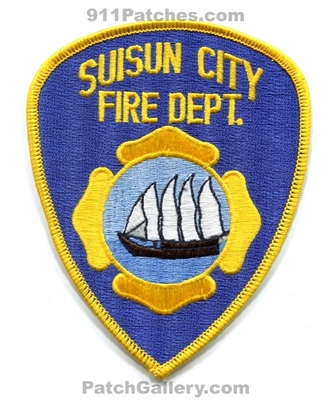Suisun City Fire Department Patch (California)
Scan By: PatchGallery.com
Keywords: dept.