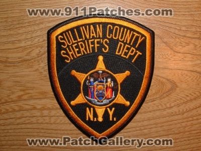 Sullivan County Sheriff's Department (New Jersey)
Picture By: PatchGallery.com
Keywords: sheriffs dept. n.y.