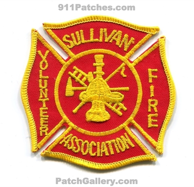 Sullivan Volunteer Fire Association Patch (Maine)
Scan By: PatchGallery.com
Keywords: vol. assoc. assn. department dept.