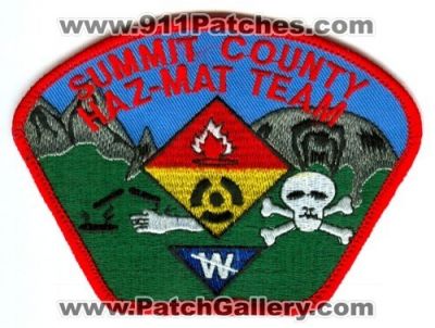 Summit County Haz-Mat Team Patch (Colorado)
[b]Scan From: Our Collection[/b]
Keywords: hazmat