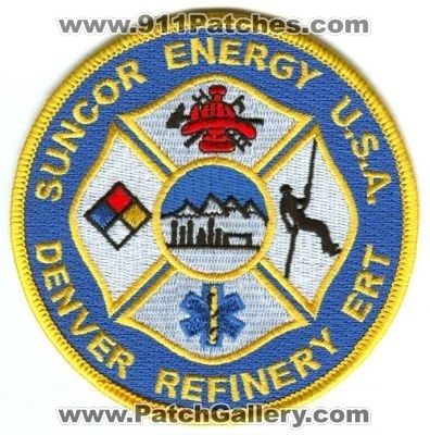 Suncor Energy U.S.A. Denver Refinery ERT Patch (Colorado)
[b]Scan From: Our Collection[/b]
Keywords: fire usa