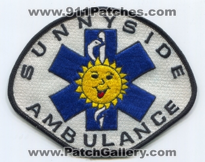 Sunnyside Ambulance Patch (Washington)
Scan By: PatchGallery.com
Keywords: ems