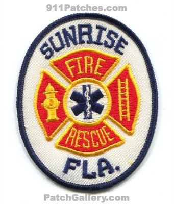 Sunrise Fire Rescue Department Patch (Florida)
Scan By: PatchGallery.com
Keywords: dept. fla.