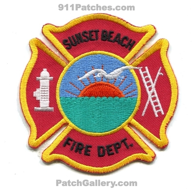 Sunset Beach Fire Department Patch (North Carolina)
Scan By: PatchGallery.com
Keywords: dept.