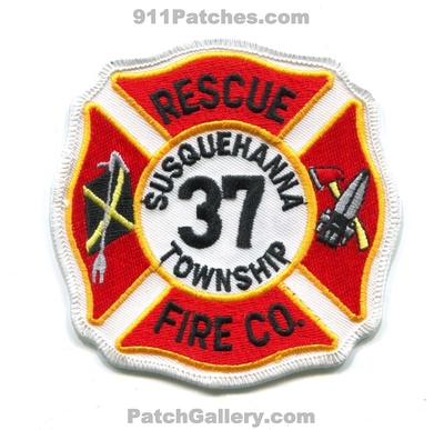 Susquehanna Township Fire Company 37 Patch (Pennsylvania)
Scan By: PatchGallery.com
Keywords: twp. co. department dept. rescue