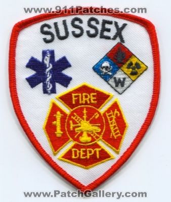 Sussex Fire Department (Wisconsin)
Scan By: PatchGallery.com
Keywords: dept.