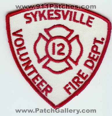 Sykesville Volunteer Fire Department (Maryland)
Thanks to Mark C Barilovich for this scan.
Keywords: dept. 12