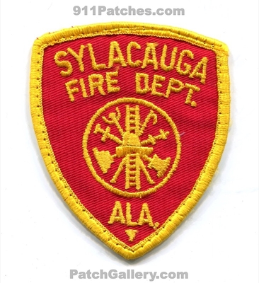 Sylacauga Fire Department Patch (Alabama)
Scan By: PatchGallery.com
Keywords: dept. ala.