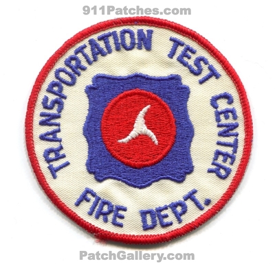 TTC Transportation Test Center Fire Department Patch (Colorado)
[b]Scan From: Our Collection[/b]
Keywords: ttci dept. technology inc.