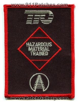 TTC Hazardous Material Trained Patch (Colorado)
[b]Scan From: Our Collection[/b]
Keywords: transportation technology test center inc railroad