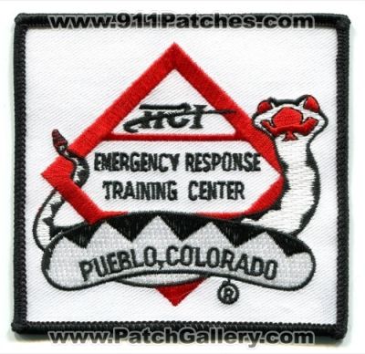 TTCI Emergency Response Training Center Patch (Colorado)
[b]Scan From: Our Collection[/b]
Keywords: transportation technology test center inc railroad pueblo