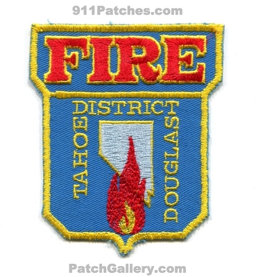 Tahoe Douglas Fire District Patch (Nevada)
Scan By: PatchGallery.com
Keywords: dist. department dept.