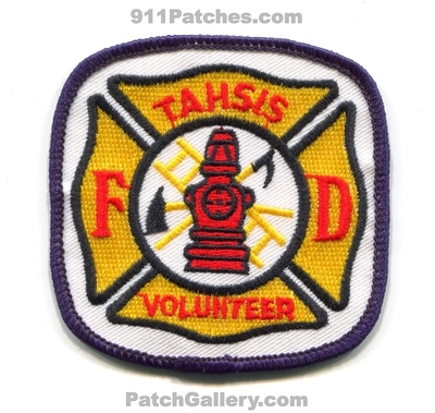 Tahsis Volunteer Fire Department Patch (Canada)
Scan By: PatchGallery.com
Keywords: vol. dept. fd