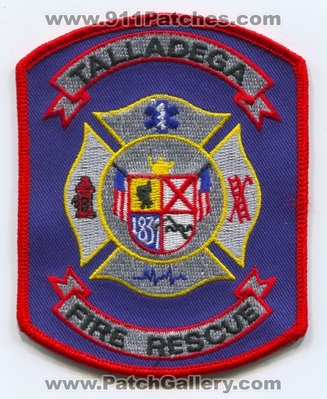 Talladega Fire Rescue Department Patch (Alabama)
Scan By: PatchGallery.com
Keywords: dept. 1834