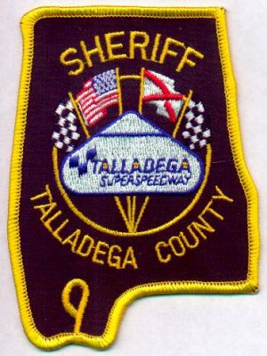 Talladega County Sheriff
Thanks to EmblemAndPatchSales.com for this scan.
Keywords: alabama super speedway nascar