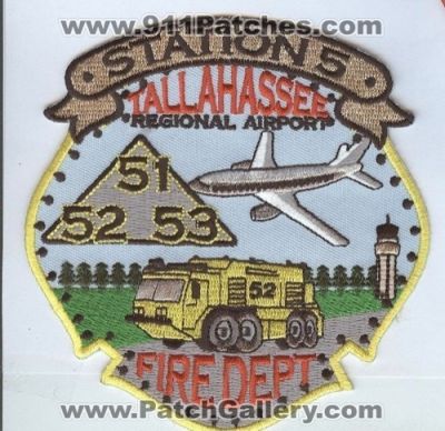 Tallahassee Regional Airport Fire Department Station 5 (Florida)
Thanks to Brent Kimberland for this scan.
Keywords: dept. 51 52 53