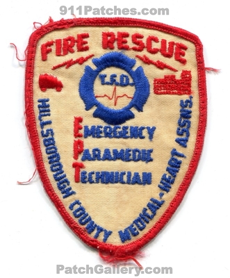 Tampa Fire Rescue Department Emergency Paramedic Technician Patch (Florida)
Scan By: PatchGallery.com
Keywords: dept. tfd t.f.d. ems ambulance hillsborough county co. medical heart associations assns.