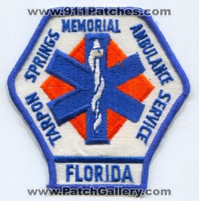 Tarpon Springs Memorial Ambulance Service (Florida)
Scan By: PatchGallery.com
Keywords: Ems