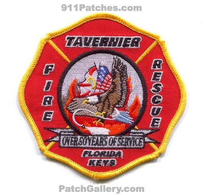 Tavernier Fire Rescue Department Patch (Florida)
Scan By: PatchGallery.com
Keywords: dept. over 50 years of service keys