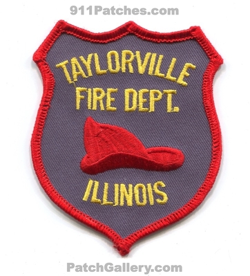 Taylorsville Fire Department Patch (Illinois)
Scan By: PatchGallery.com
Keywords: dept.