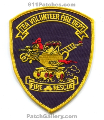 Tea Volunteer Fire Rescue Department Patch (South Dakota)
Scan By: PatchGallery.com
Keywords: vol. dept.