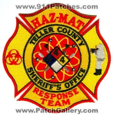 Teller County Sheriff's Office Haz-Mat Response Team Patch (Colorado)
[b]Scan From: Our Collection[/b]
Keywords: sheriffs hazmat