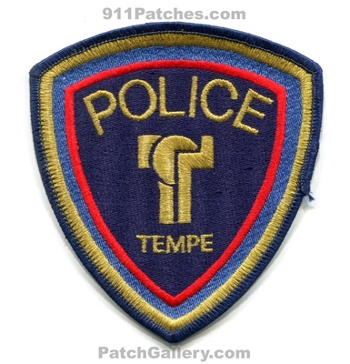 Tempe Police Department Patch (Arizona)
Scan By: PatchGallery.com
Keywords: dept.