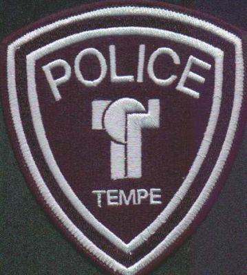 Tempe Police
Thanks to EmblemAndPatchSales.com for this scan.
Keywords: arizona