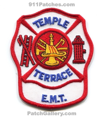 Temple Terrace Fire Department EMT Patch (Florida)
Scan By: PatchGallery.com
Keywords: dept. e.m.t.