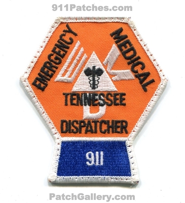 Tennessee State Emergency Medical Dispatcher EMD 911 Patch (Tennessee)
Scan By: PatchGallery.com
Keywords: communications fire ems