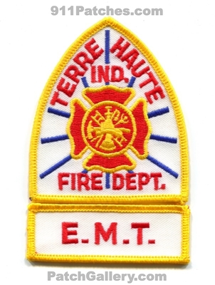 Terre Haute Fire Department EMT Patch (Indiana)
Scan By: PatchGallery.com
Keywords: e.m.t. emergency medical technician