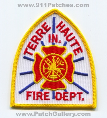 Terre Haute Fire Department Patch (Indiana)
Scan By: PatchGallery.com
Keywords: dept. in.