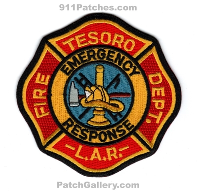 Tesoro Los Angeles Refinery Fire Department Emergency Response Patch (California)
Scan By: PatchGallery.com
Keywords: lar l.a.r. dept. oil gas industrial team ert