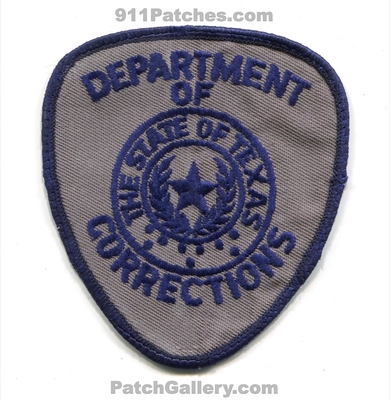 Texas State Department of Corrections DOC Patch (Texas)
Scan By: PatchGallery.com
Keywords: dept.