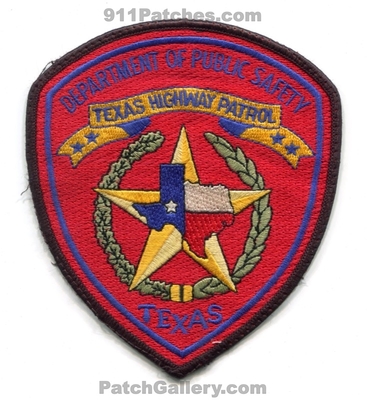 Texas Department of Public Safety DPS Highway Patrol Patch (Texas)
Scan By: PatchGallery.com
Keywords: dept. trooper