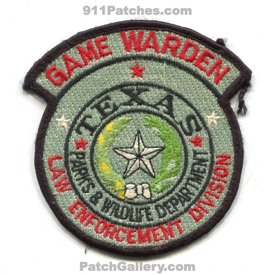 Texas Parks and Wildlife Department Game Warden Patch (Texas)
Scan By: PatchGallery.com
Keywords: dept. law enforcement division ranger