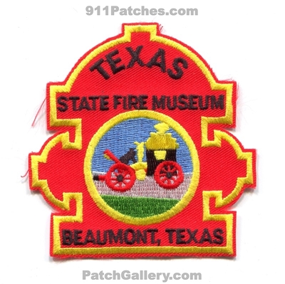 Texas State Fire Museum Beaumont Patch (Texas)
Scan By: PatchGallery.com

