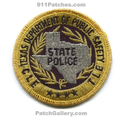 Texas Department of Public Safety DPS State Police Patch CLE TLE Patch (Texas)
Scan By: PatchGallery.com
Keywords: dept.