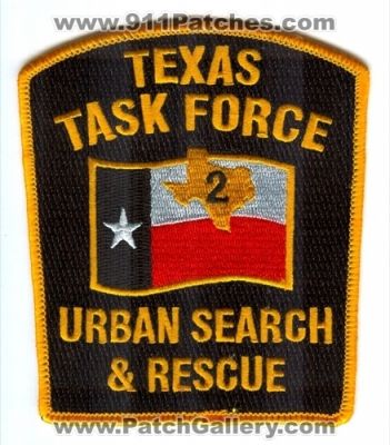 Texas Task Force 2 Urban Search and Rescue (Texas)
Scan By: PatchGallery.com
Keywords: usar &
