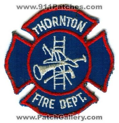 Thornton Fire Department Patch (Colorado)
[b]Scan From: Our Collection[/b]
Keywords: dept.