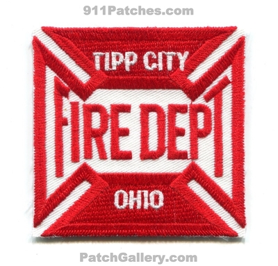 Tipp City Fire Department Patch (Ohio)
Scan By: PatchGallery.com
Keywords: dept.