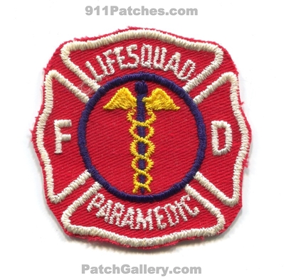 Toledo Fire Department Life Squad Paramedic Patch (Ohio)
Scan By: PatchGallery.com
Keywords: dept. fd lifesquad ems ambulance