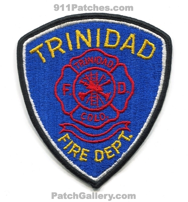 Trinidad Fire Department Patch (Colorado)
[b]Scan From: Our Collection[/b]
Keywords: dept.